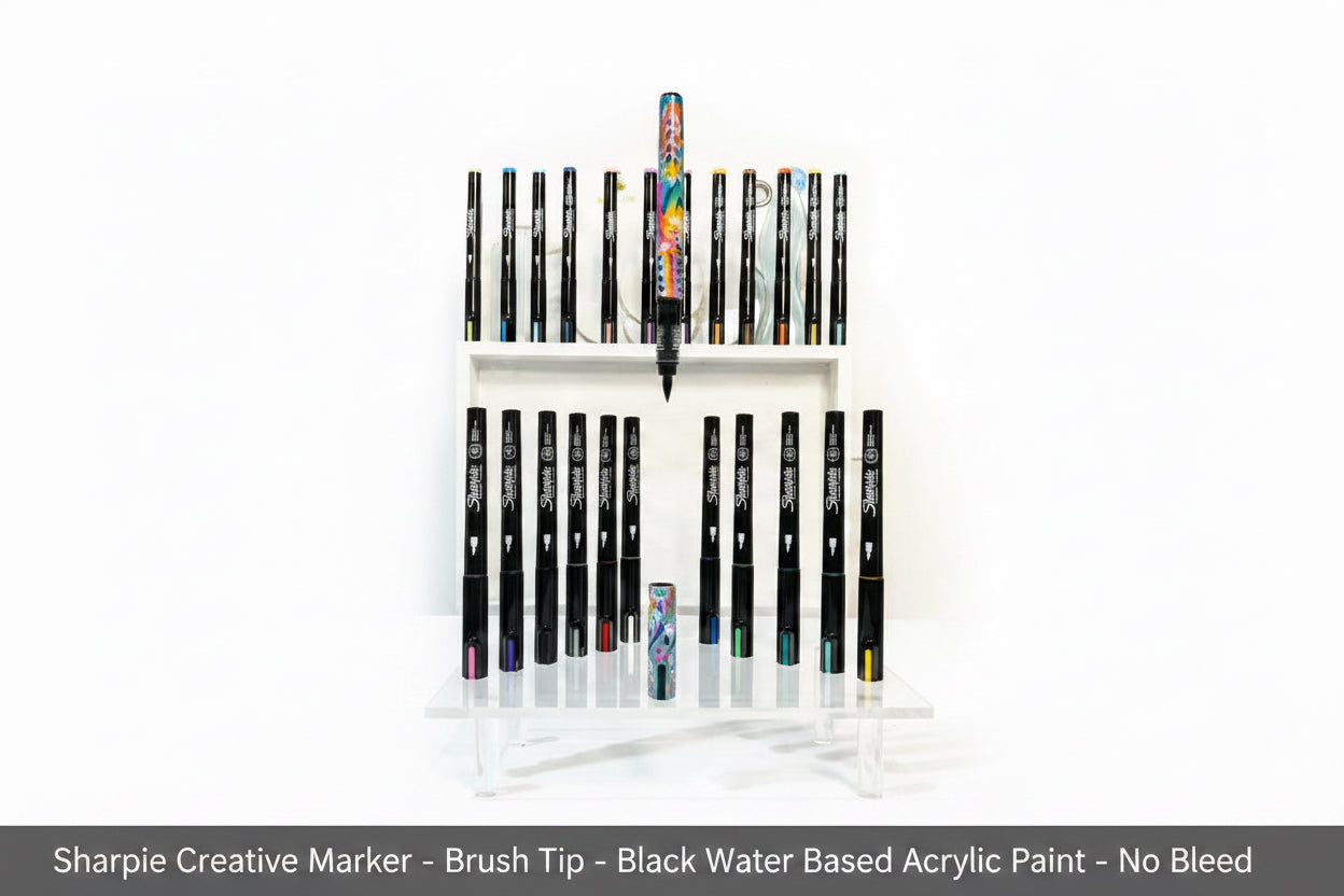 12 Pen Treats - Creative Markers Brush Tip Marker Pen